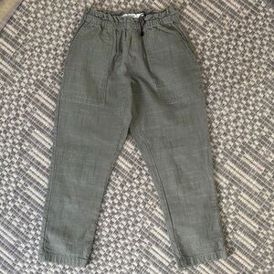 Bonpoint Kids Olive Cargo Pants